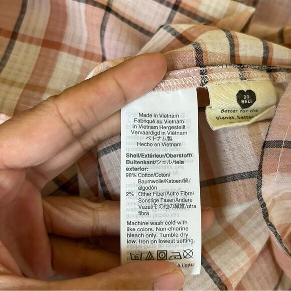 Madewell Park Popover Shirt in Plaid - Picture 8 of 8